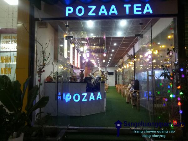 Sang nhượng quán cafe và trà sữa Đài Loan nằm khu dân cư đông đúc, trung tâm thành phố Biên Hòa. 