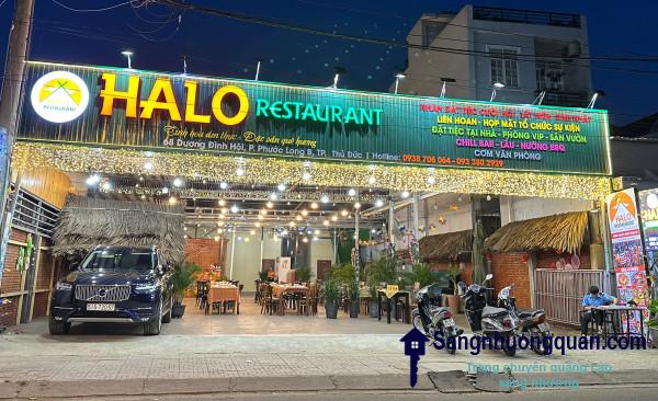 Sang Nhà Hàng Halo Restaurant Trung Tâm Quận 9 Rộng Hơn 1000m2.
