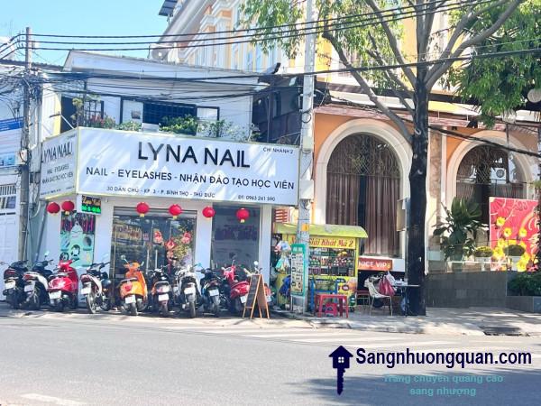 Sang tiệm tóc - nail