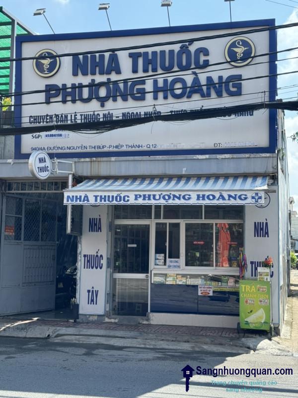 Sang Nhượng Nhà Thuốc Tây Ở Trung Tâm Quận 12