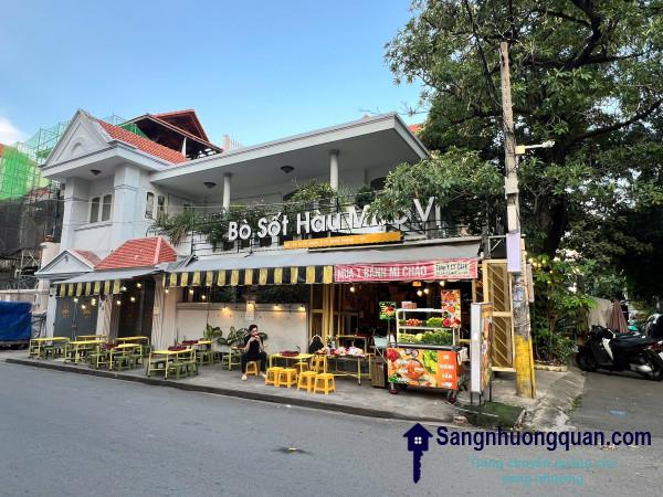 Sang Quán Cafe - Lẩu Nướng Góc 2 Mặt Tiền Nguyễn Gia Trí (D2) Quận Bình Thạnh