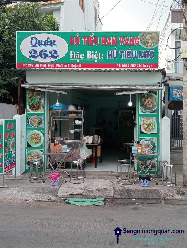Cần Sang Nhượng Quán Hủ Tiếu Giá Rẻ Ở Quận 8