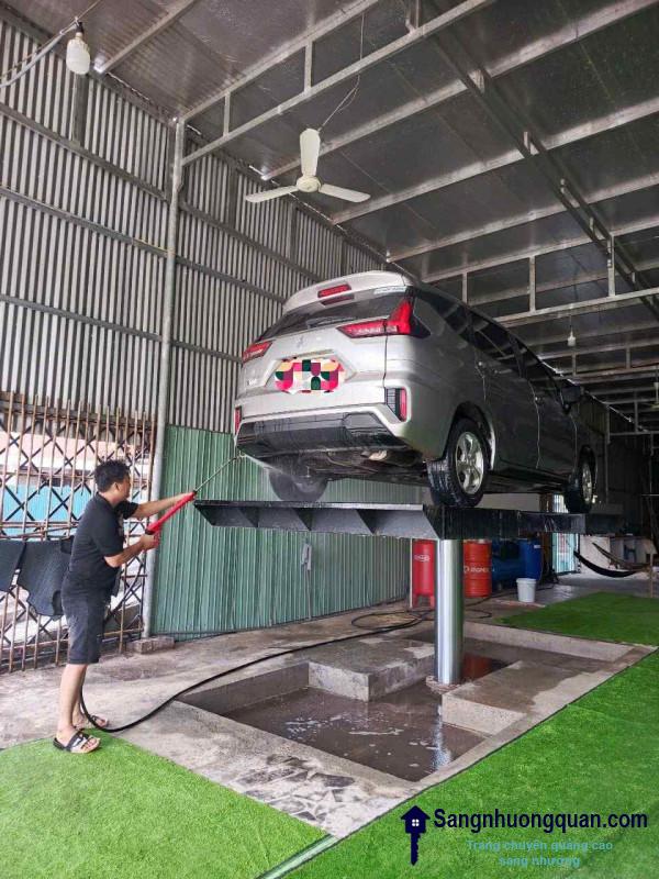 Sang tiệm rửa - sửa xe