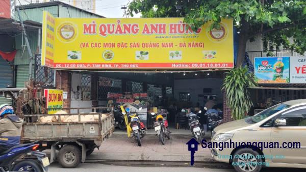 Cần Sang Nhượng Quán Phở + Mì Quảng + Cơm Trưa