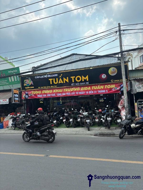 Cần Sang Nhượng Quán Bida Ở Quận Bình Tân