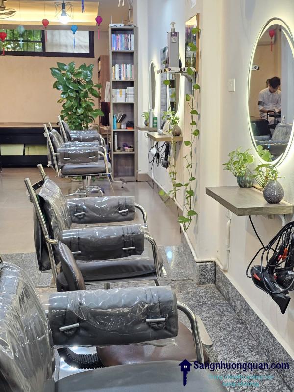 Sang tiệm tóc - nail
