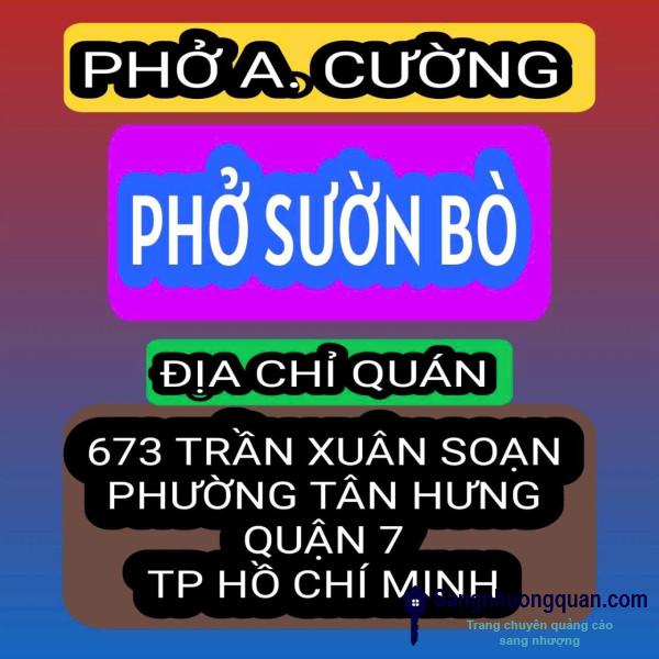 Sang quán phở - hủ tiếu