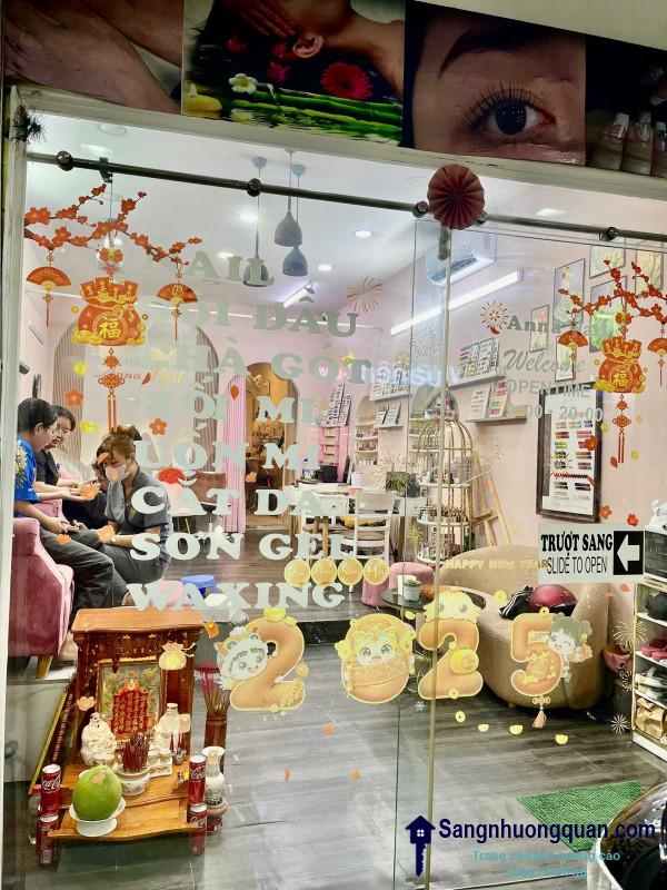 Sang tiệm tóc - nail