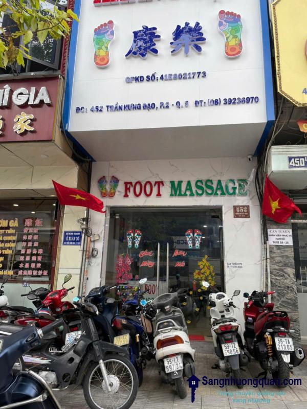 Cần Sang Nhượng Foot Massage Xông Hơi Ở Quận 5