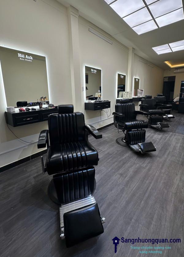 Sang tiệm tóc - nail