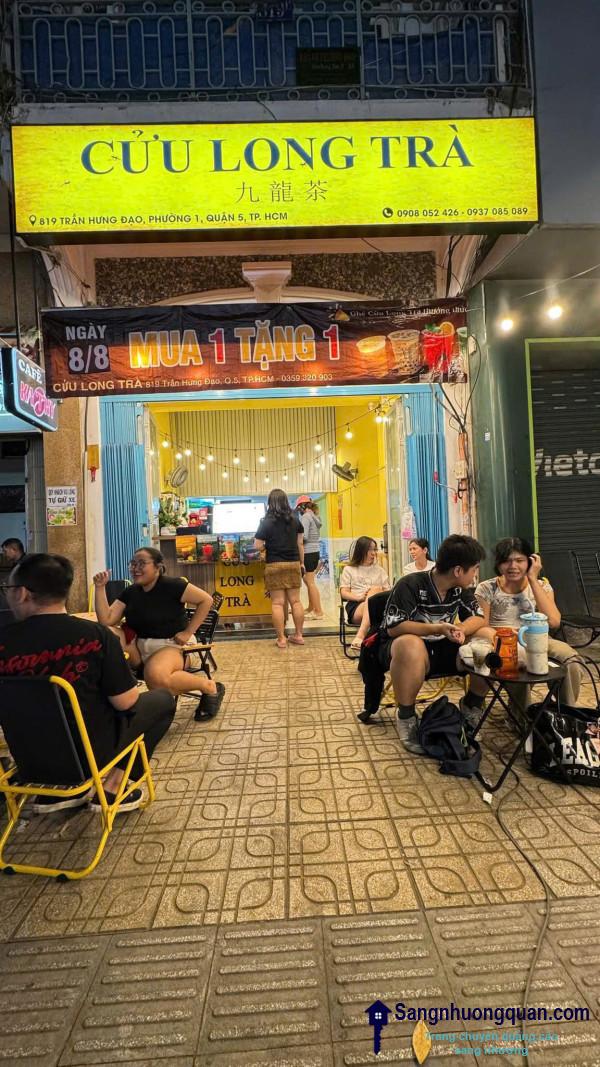 SANG NHƯỢNG GẤP TRƯỚC TẾT – TIỆM TRÀ SỮA SINH LỜI ~25TR/THÁNG