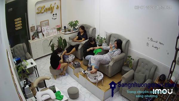 Sang tiệm tóc - nail