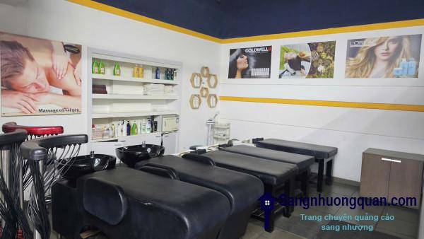 Sang tiệm tóc - nail