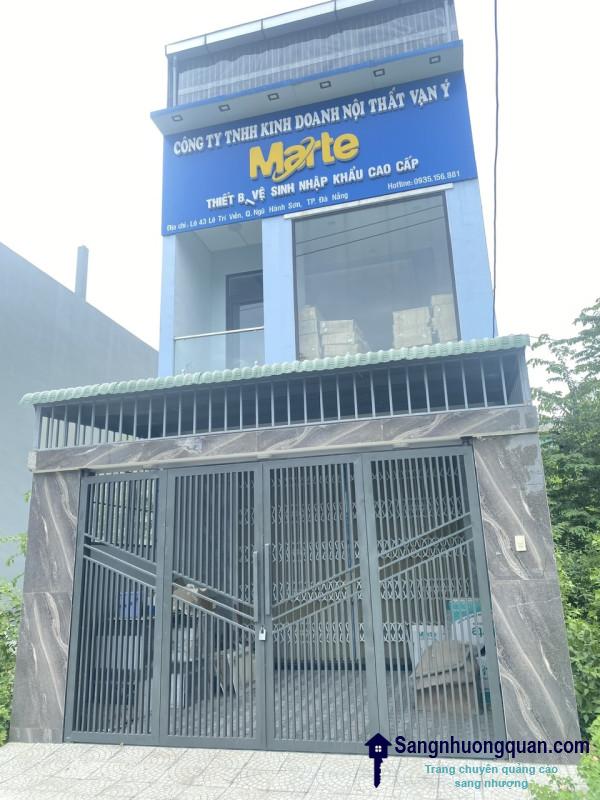 SANG NHƯỢNG SHOWROOM THIẾT BỊ VỆ SINH HOẶC CHO THUÊ LẠI MẶT BẰNG TẠI ĐÀ NẴNG