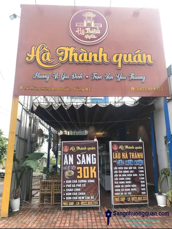 SANG NHƯỢNG GẤP QUÁN ĂN 2 MẶT TIỀN – FULL SETUP BÚN PHỞ + LẨU NHẬU