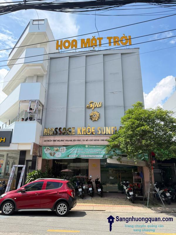 SANG NHƯỢNG SPA QUY MÔ LỚN – CƠ SỞ HOẠT ĐỘNG ỔN ĐỊNH – VỊ TRÍ ĐẸP TẠI QUẬN TÂN PHÚ