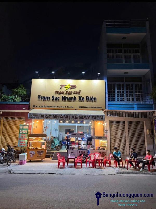 SANG NHƯỢNG QUÁN CÀ PHÊ KẾT HỢP TRẠM SẠC XE ĐIỆN – CÓ SẴN NGUỒN THU NHẬP HẰNG THÁNG