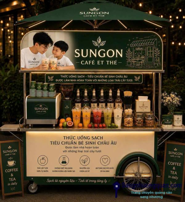 Sang quán cafe