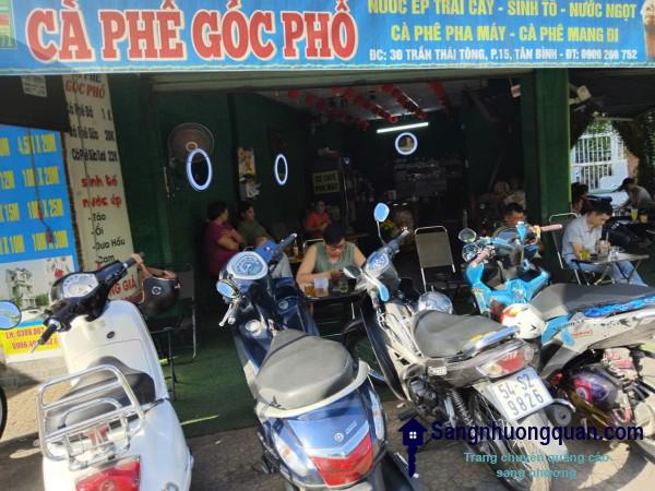 SANG NHƯỢNG QUÁN CAFE GÓC 2 MẶT TIỀN – VỊ TRÍ ĐẸP TẠI TRẦN THÁI TÔNG, TÂN BÌNH