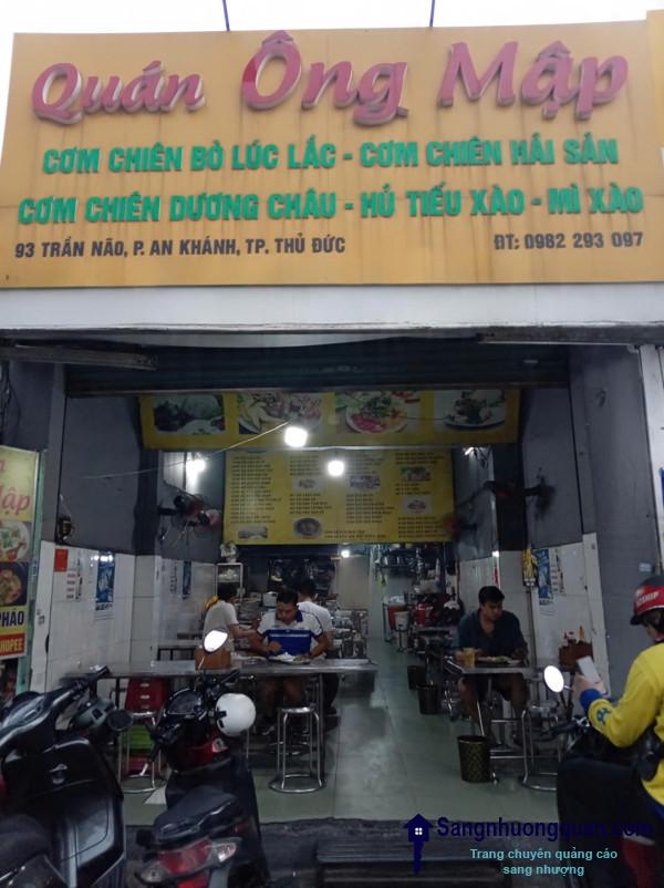 CẦN SANG NHƯỢNG QUÁN CƠM – VỊ TRÍ ĐẸP, KINH DOANH ỔN ĐỊNH GẦN 20 NĂM 
