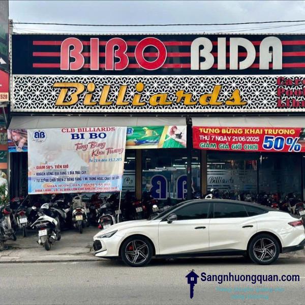 SANG NHƯỢNG MẶT BẰNG QUÁN BIDA 400M² – 2 MẶT TIỀN KDC VĨNH LỘC, BÌNH TÂN
