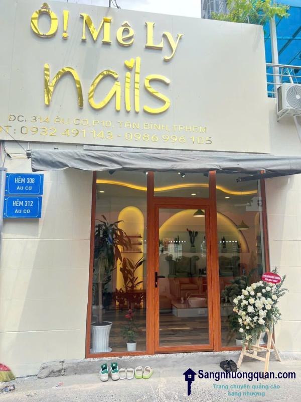 Sang tiệm tóc - nail