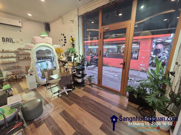 Sang tiệm tóc - nail